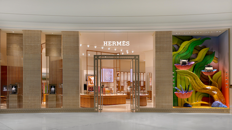 The new Hermès store in Doha, Qatar. Image credit: Hermès