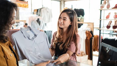 Wardrobing, also known as fraudulent returns or deshopping, is gaining momentum in China. What can brands and retailers do about it? Image credit: Shutterstock