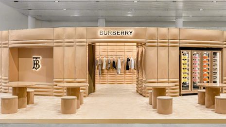 Luxury brands in the fashion, beauty, wine, and spirits categories — from Burberry to Estée Lauder — showed up for the second China International Consumer Expo in Hainan Province. Image credit: Burberry