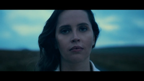 British actor Felicity Jones takes to the road to question the notion of power in a new spot for Aston Martin's DBX707 SUV. Image credit: Aston Martin 