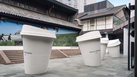 Facing weakening consumer demand, luxury brands are building experiential cafés across China to pursue new consumer touch points and growth areas. Images credit: Maison Margiela