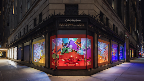 Photo of Saks x LoubiFamily Window Display