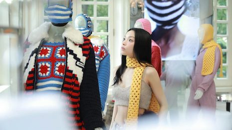 Luxury brands need to embrace individualism to connect with younger consumers, whether it's collaborating with local artists or taking bold social stances. Image credit: Miu Miu