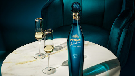 Primarily crafted with Extra Añejo and blended with Añejo and Reposado tequilas each aged to their maximum potential, make Patrón El Alto distinct from the offerings in the market. Image credit: Patrón 