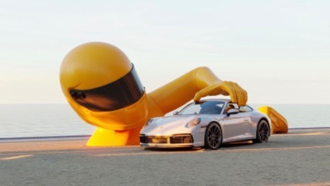 German automaker Porsche is bringing “The Art of Dreams” installations to the United States, coupled with “Dream Big,” a sensory experience from Scottish artist Chris Labrooy. Image credit: Porsche