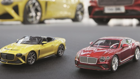 Bentley releases miniatures of sold-out vehicles. Image credit: Bentley