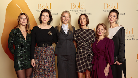 In celebration of the Bold Woman Award 50th anniversary, French luxury champagne Maison Veuve Clicquot of LVMH made public its Bold Open Data Base project– a platform inclusive of every female entrepreneur in the world. Image credit: LVMH