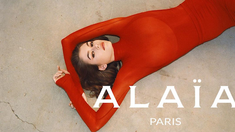 Kaia Gerber stars in Alaia's latest. Image credit: Alaia