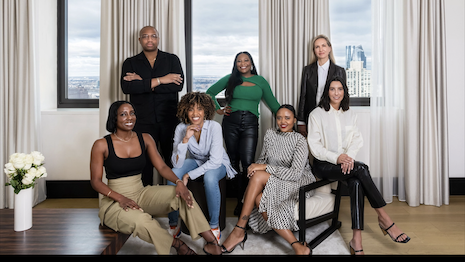 The Natural Diamond Council Class of 2023 including, Bernard James, Amina Sorel and Kristina Buckley Kayel on top from left to right; and Symone Currie, Jessenia Landrum, Gwen Belotti and Rosario Navia, bottom left to right. Image credit: Natural Diamond Council