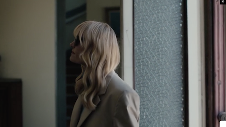 Actress Hunter Schafer enters an empty house in Nicolas Winding-Refn's short film, and it only gets stranger from there. Image credit: Prada
