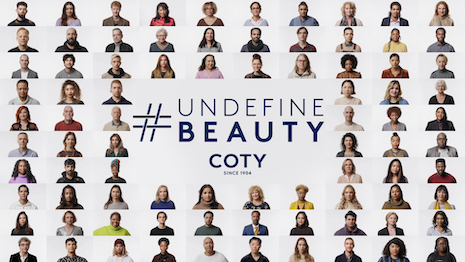 Launched by way of open letter, Coty is requesting the review and removal of outdated, ageist and sexist definitions of “beauty” in a new campaign. Image courtesy of Coty
