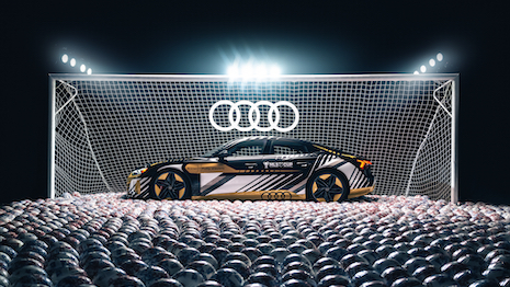 The update builds on a foundation of philanthropic progress between the pair. Image credit: Audi