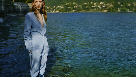 Brioni is releasing a female capsule drop for spring/summer 2023, highlighting Roman perspectives on femininity. Image courtesy of Brioni