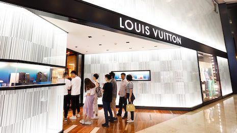 The Louis Vuitton store in Hefei achieved revenue of over $14.7 million in January. Image credit: Shutterstock