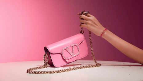Valentino presents a series of selected products for Valentine's Day. Image credit: Valentino