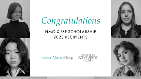 Select recipients of the 2023 NMG X FSF Scholarship. Image credit: Neiman Marcus