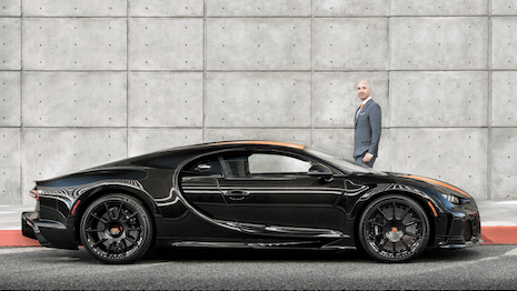 Mr. Doering's professional experiences have bridged the tech and automotive spaces. Image credit: Bugatti