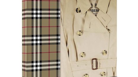 Burberry's eponymously titled book comes dressed in the brand's most recognizable pattern. Image credit: Assouline