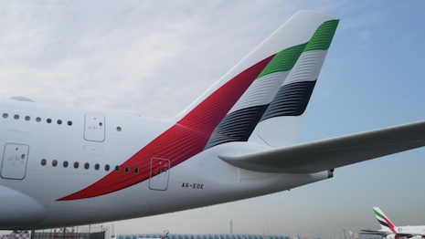 Emirates last changed its livery in 1999, when the airline's first Boeing 777-300 appeared at the Dubai Airshow. Image credit: Emirates