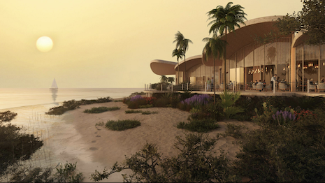 The Four Seasons Red Sea will be set along 124 miles of coastline. Image credit: Four Seasons Hotels and Resorts