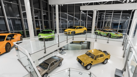 Lamborghini's museum in Sant'Agata is devoted to what will this year be 60 years of automotive excellence. Image credit: Automobili Lamborghini