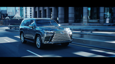 The Lexus LX was named Best Luxury Full-Size SUV for 2023. Image credit: Lexus