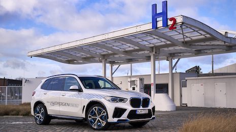 A hydrogen refueling station. Image credit: BMW