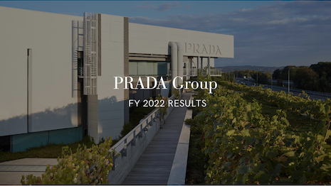 Prada Group's Miu Miu label experienced a spike in H2 revenue thanks to a string of successful event launches and product drops. Image credit: Prada Group
