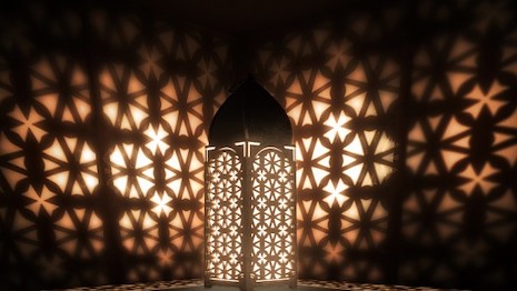 The lantern's light pattern includes allusions to the brand's signature Maltese cross. Image credit: Vacheron Constantin