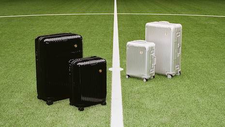 Both the Silver and Black Gloss colored suitcases provided to the German national teams feature Rimowa's signature grooved shell. Image credit: LVMH