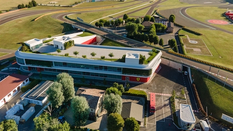The company is making use of its vacant land to provide solar power to Italy's Fiorano and Maranello, allowing for joint savings and furthered ESG goals. Image credit: Ferrari