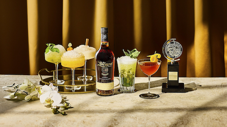 Accented by Baccarat crystal, the Zacapa Rum Tony Awards cocktail collection seeks to honor the Hispanic heritage of the ceremony's first-time Washington Heights venue. Image credit: Zacapa Rum