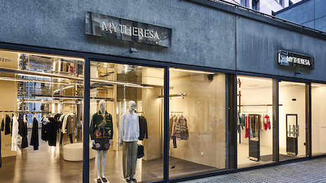 Aiming to become the category’s leading destination digitally and physically, Mytheresa’s expansion picks up where its 2020 opening left off, arriving complete with contemporary interior touches and a revised client experience. Image credit: Mytheresa