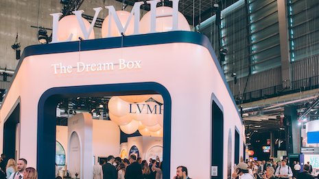 The branded experience within the greater industry presentation is housed within the “Dream Box,” LVMH’s opus of imagination. Image credit: LVMH