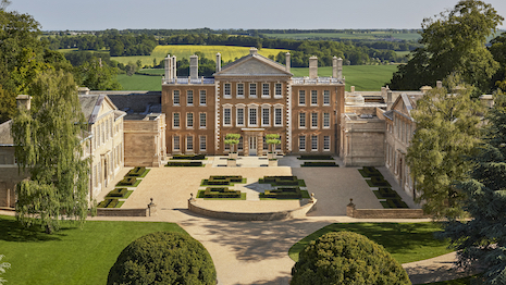 The 400-year-old estate will serve as a showcase of what the brand can do with more than 60 display rooms and 73 acres of land. Image credit: RH