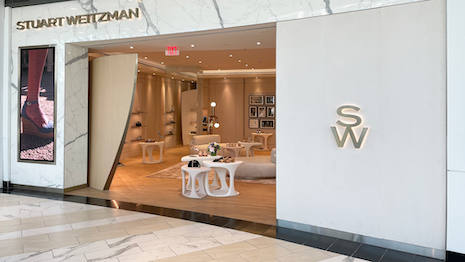 While it is the first storefront to showcase the redesign, it will be far from the last as more will represent this new direction by the end of 2023. Image courtesy of Stuart Weitzman