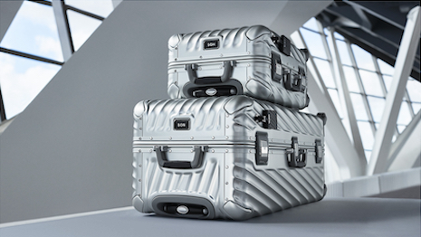 With a starting price point of $1,195, the luggage line title takes its name after each units' 19 degree sculpted contours and aircraft-grade aluminum. Image credit: Tumi
