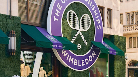 A rising number of heritage brands are attempting to align activations with the world’s oldest tennis tournament this year. Image credit: Ralph Lauren
