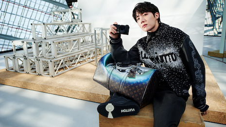 The campaign is continuing the trend of luxury labels linking with taste-makers from the APAC region to promote their goods. Image credit: Louis Vuitton