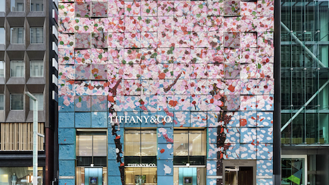 Open 10:30 a.m. to 8 p.m. daily, Tiffany & Co.'s three-story boutique houses classic and never-before-seen pieces alike. Image credit: Tiffany & Co.