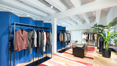 The Italian menswear brand is unveiling its first-ever Texas location. Image courtesy of Brioni