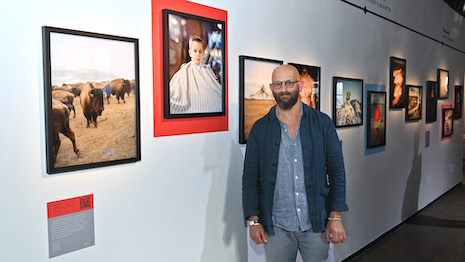 Titled “Impressions,” the display was unveiled on July 21 at the Fotografiska New York museum and will travel around the globe. Image courtesy of Roy Rochlin/Getty Images for Autograph Collection Hotels
