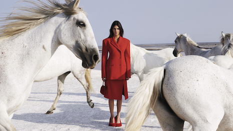 With the help of Ms. Jenner, the sustainable luxury creator is bringing together biotechnology, low waste fashion and the free-spiritedness of horses. Image courtesy of Stella McCartney