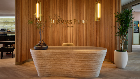 The interior design melds Swiss codes with Californian philosophies. Image courtesy of Audemars Piguet