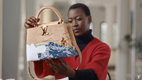 The collaborators all hail from various contemporary art genres, lending the heritage purse a modern context. Image credit: Louis Vuitton