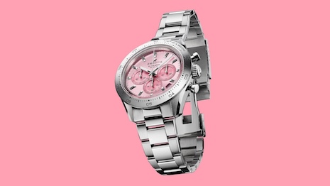 Limited to 500 units, the Chronomaster Sport Pink was released in time for Breast Cancer Awareness Month. Image credit: LVMH/ARR
