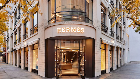 Hermès reopened after renovating and expanding a Chicago flagship in October 2023. Image credit: Hermès