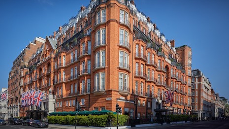 Guests of properties like Claridge's in London will soon benefit from protocols that improve sleep and reduce stress. Image courtesy of Maybourne Hotel Group