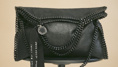 The bag is available for pre-order now. Image courtesy of Stella McCartney/Gabby Laurent