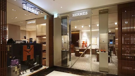 The boutique was the maison’s first entrance into Seoul upon its debut in 1997. Image credit: Hermés